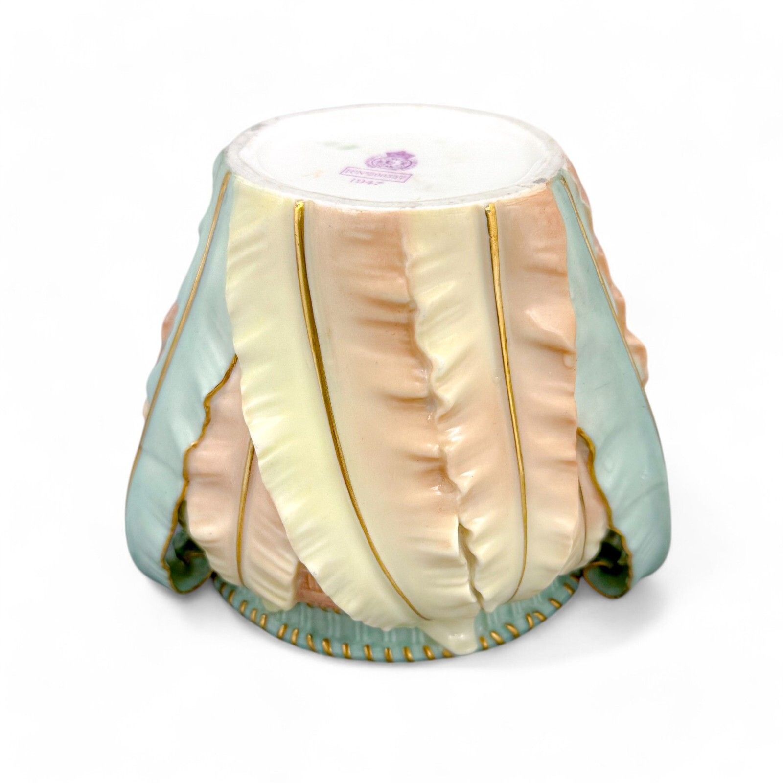 Antique Art Nouveau Royal Worcester Porcelain Blush Planter Jardiniere Cache Pot photo buy