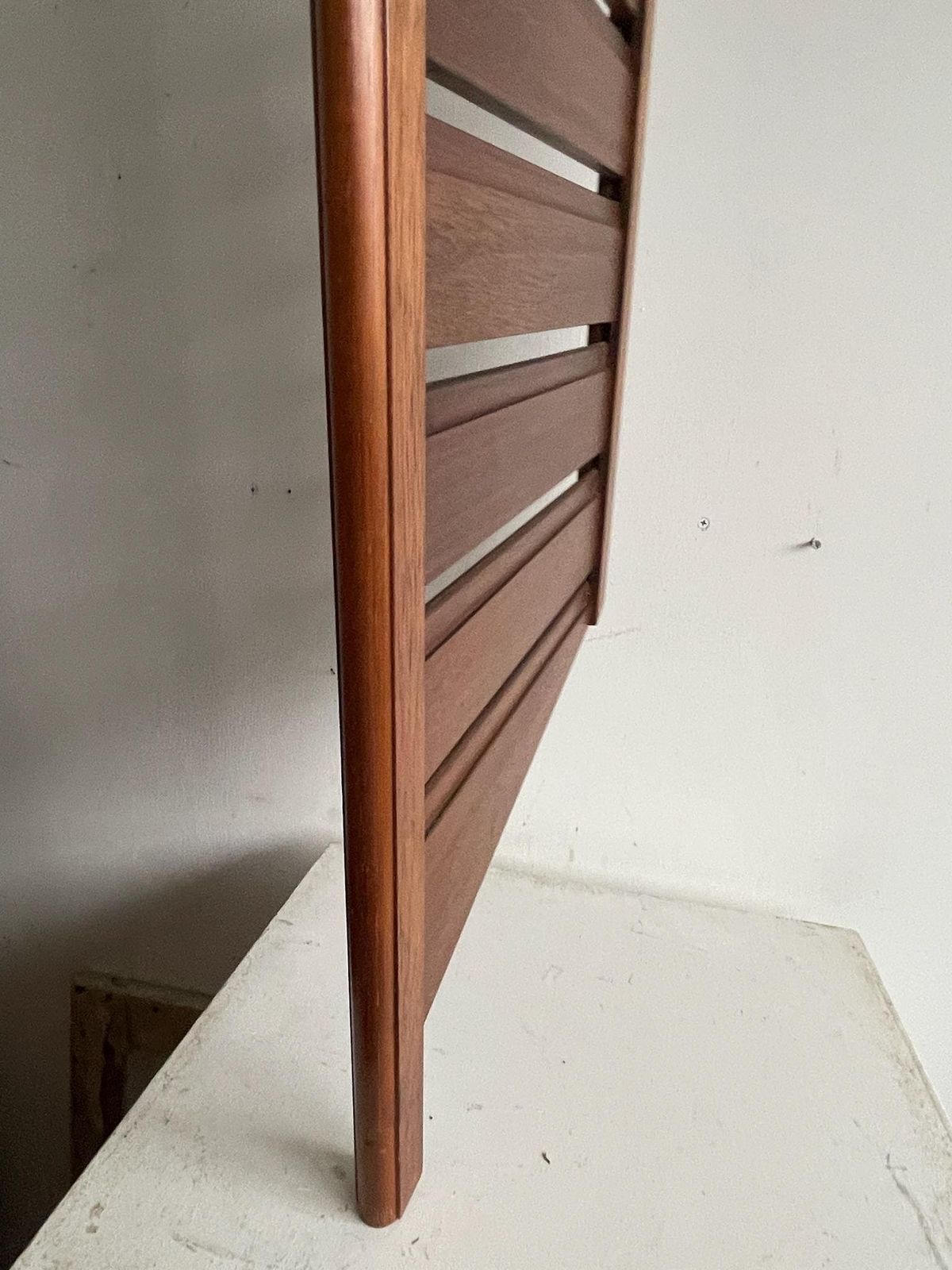 86cm X 35/37.5cm Wooden Short Deep Staples Ladderax Lean To One Foot Ladder (13g) photo vinterior