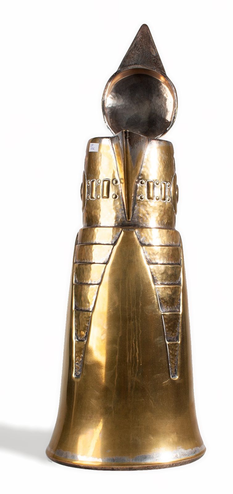 Early 20th Century Art Déco/Jugendstil Golden Metal Tankard By Kayserzinn, Germany photo buy