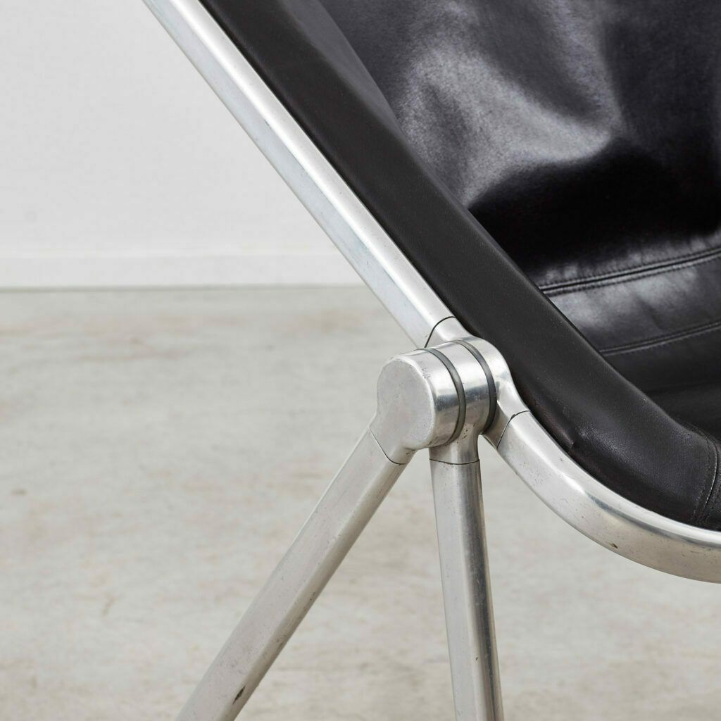 Furniture Pair Of Giancarlo Piretti Plona Chairs Anonima Castelli, Italy, 1969 photo