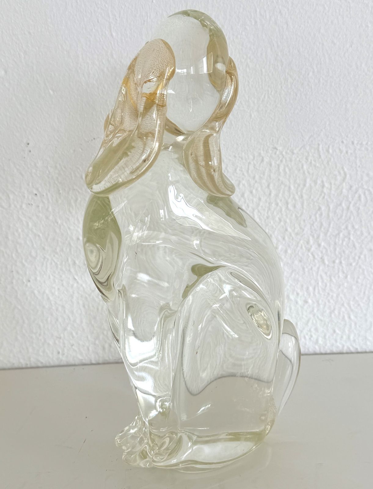 Silvano Signoretto Murano Glass Sculpture Of Dog, 1990s photo Home Decor