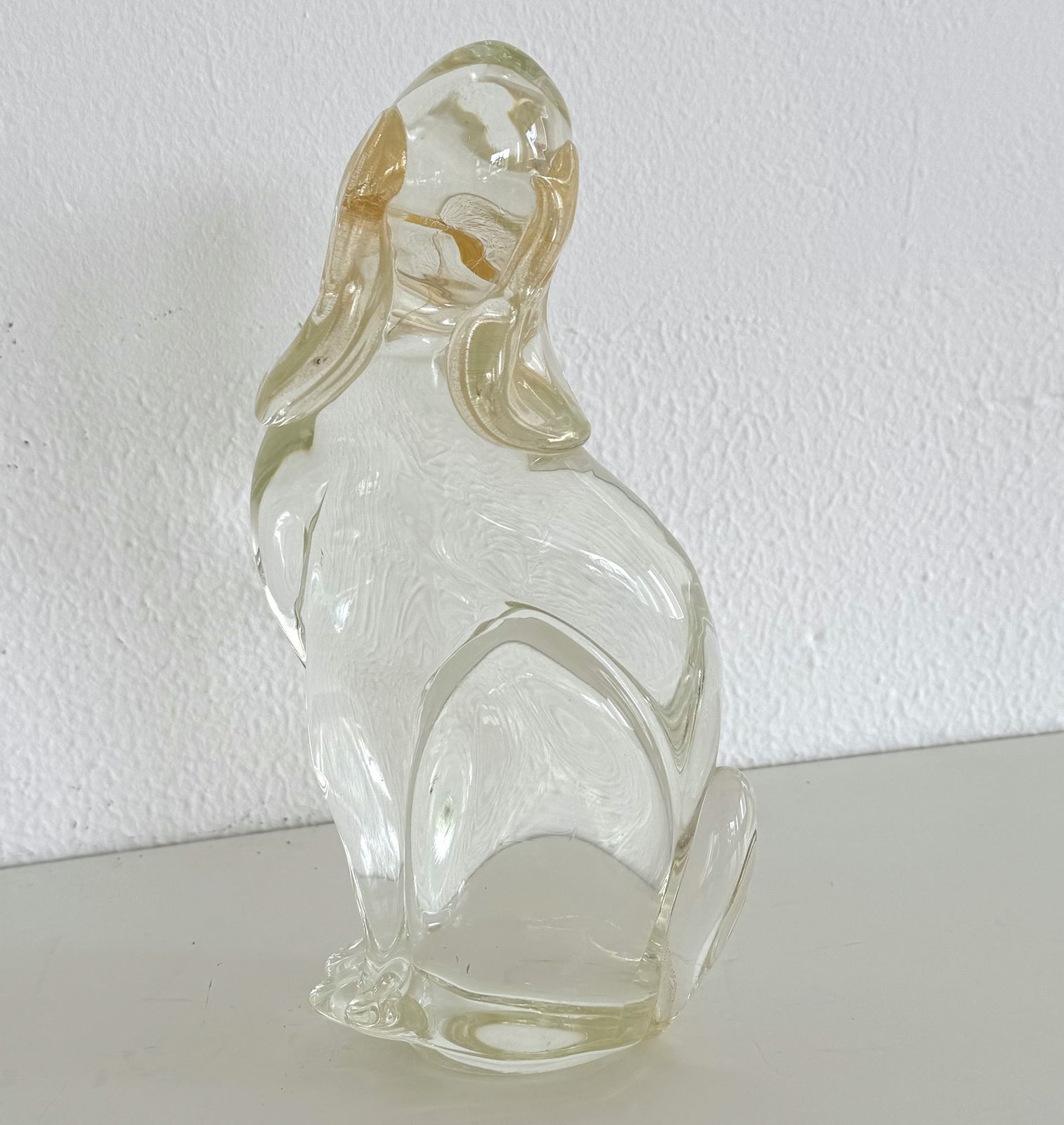 photo furniture Silvano Signoretto Murano Glass Sculpture Of Dog, 1990s