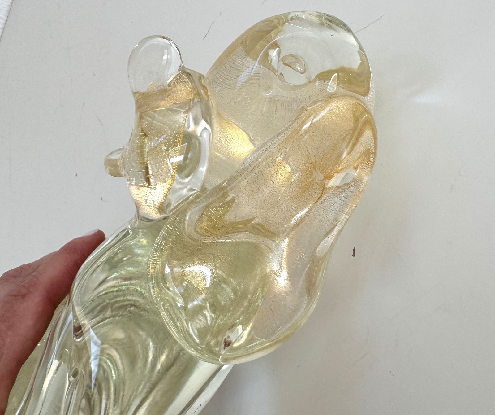 photo vinterior Silvano Signoretto Murano Glass Sculpture Of Dog, 1990s