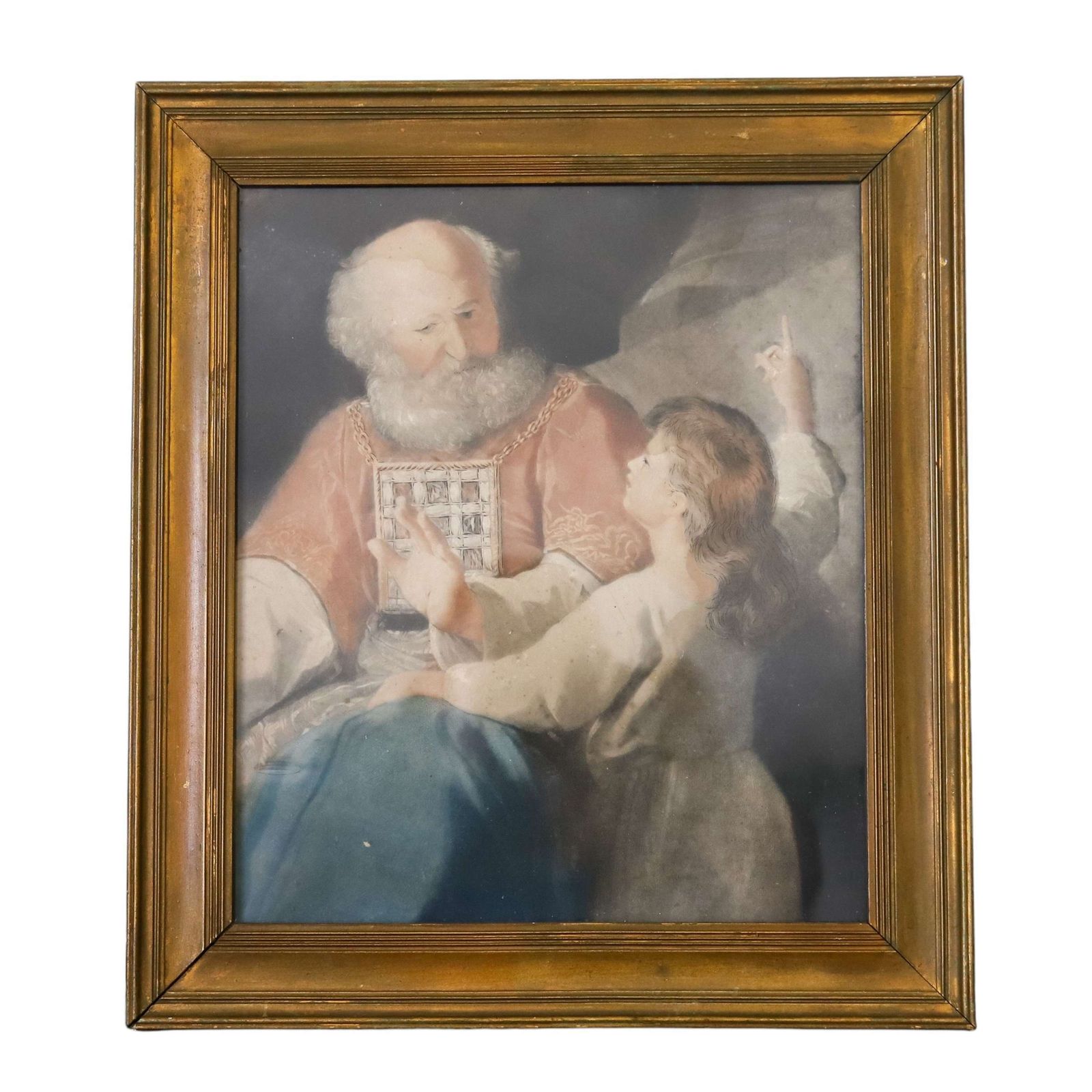 Early 20th Century Circa 1920 Print   Bishop With Child