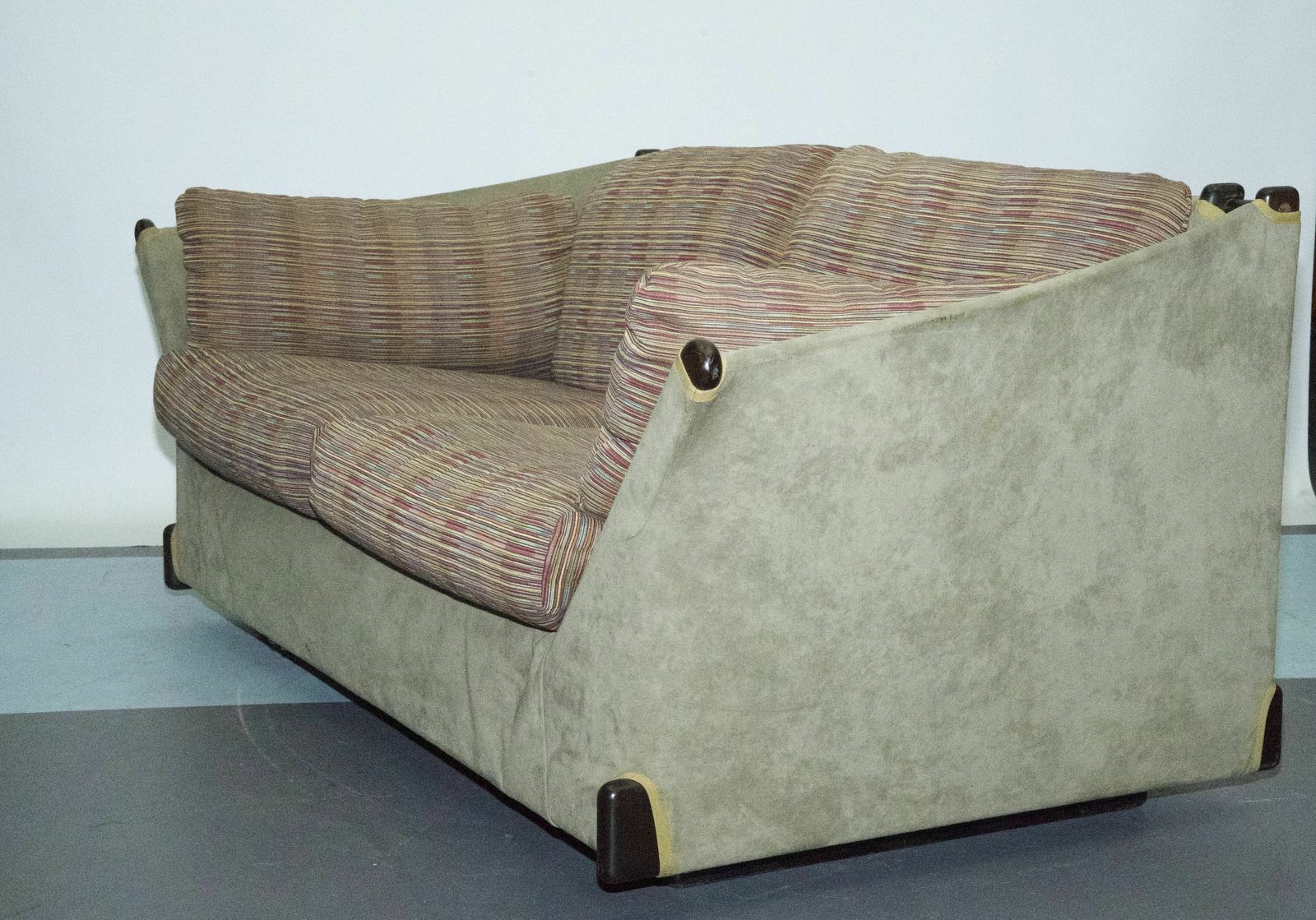 Rare Italian Love Seat, Model Violoncello, Designed By Piero De Martini For Cassina, Italy, 1970s. photo furniture