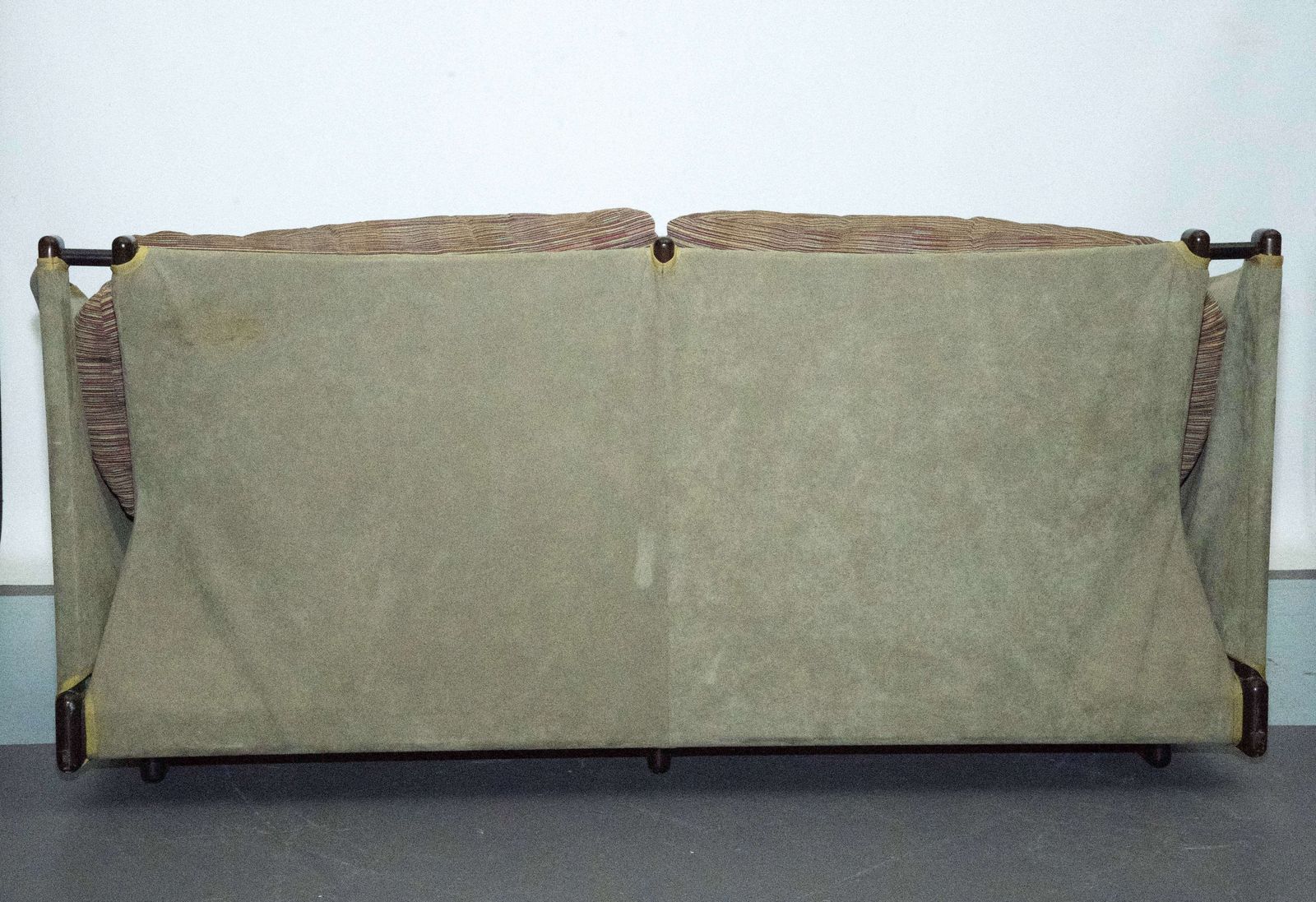 5460.0 Rare Italian Love Seat, Model Violoncello, Designed By Piero De Martini For Cassina, Italy, 1970s. photo