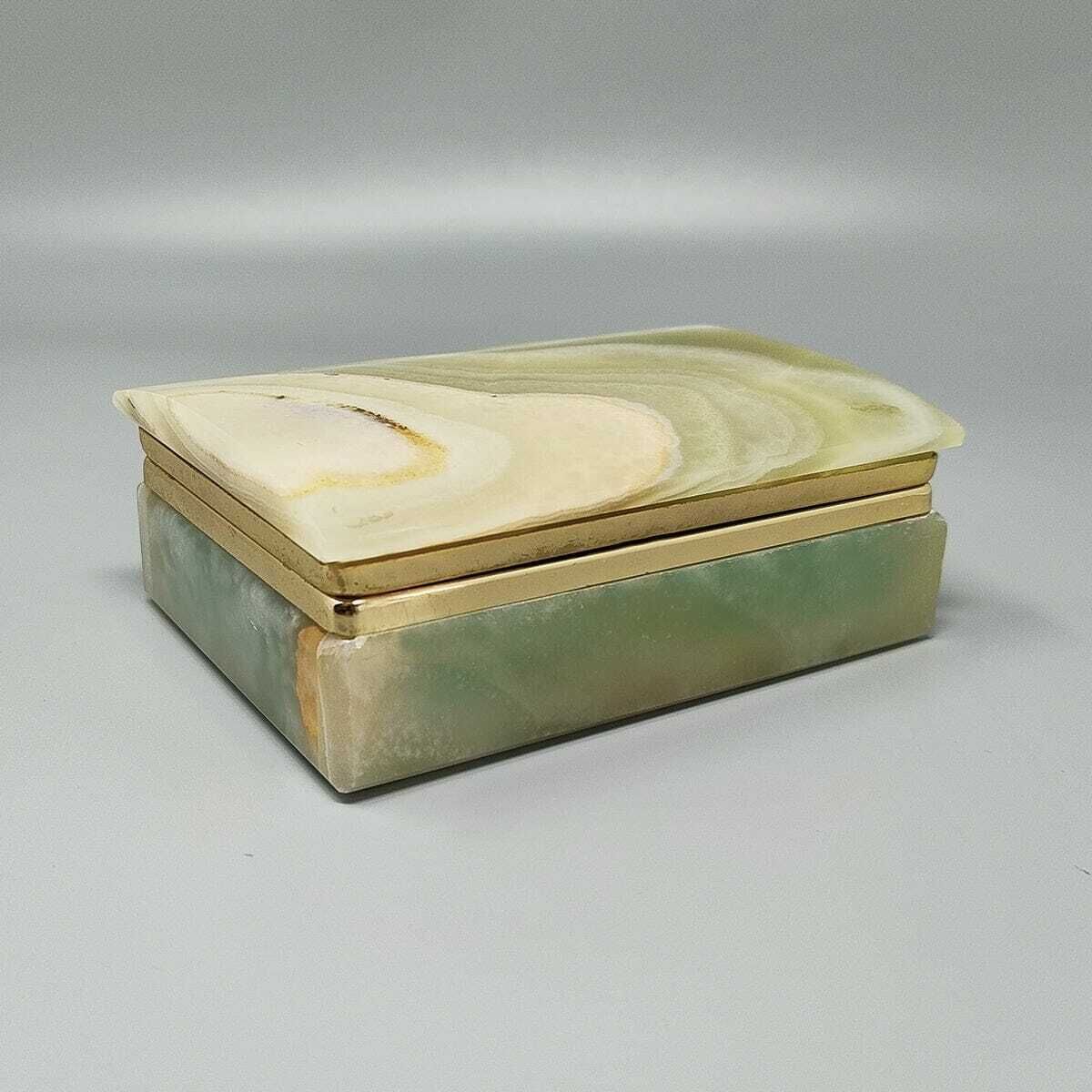 1960s Astonishing Box In Onyx. Made In Italy photo furniture