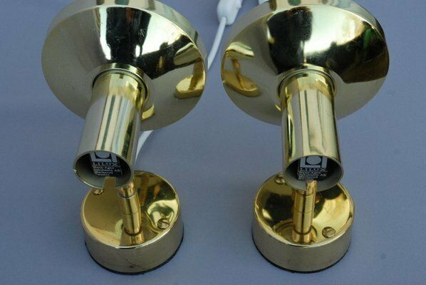 Model 295l Wall Lamps By Hans Agne Jakobsson For Hans Agne Jakobsson Ab, 1980s, Set Of 2 photo buy