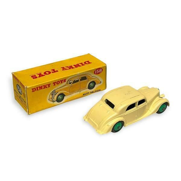 Boxed Dinky Toys 158 Riley Saloon photo for sale