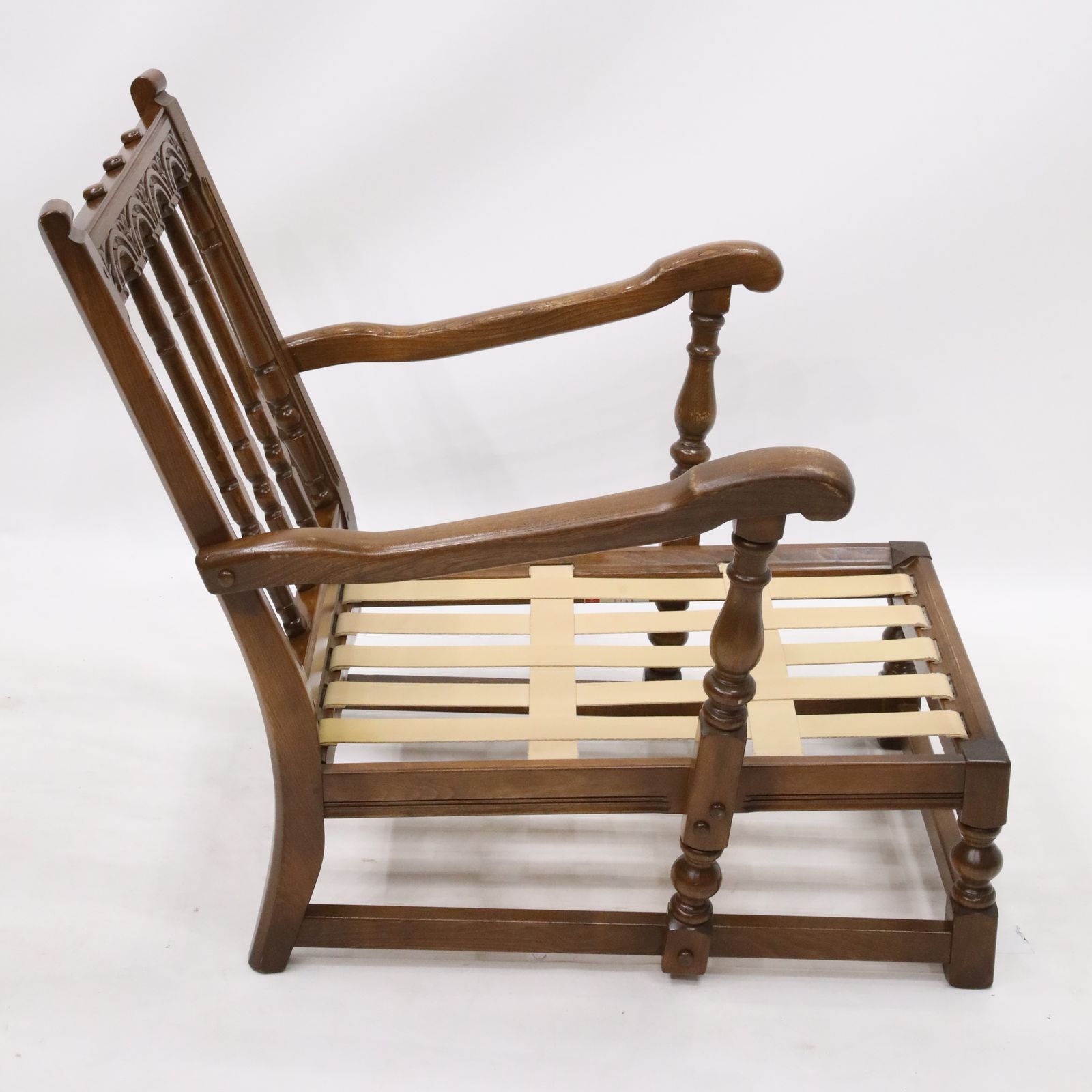 Ercol Windsor Easy Chair Frame Model 445 1970s Newly Webbed Free Uk Delivery photo vinterior