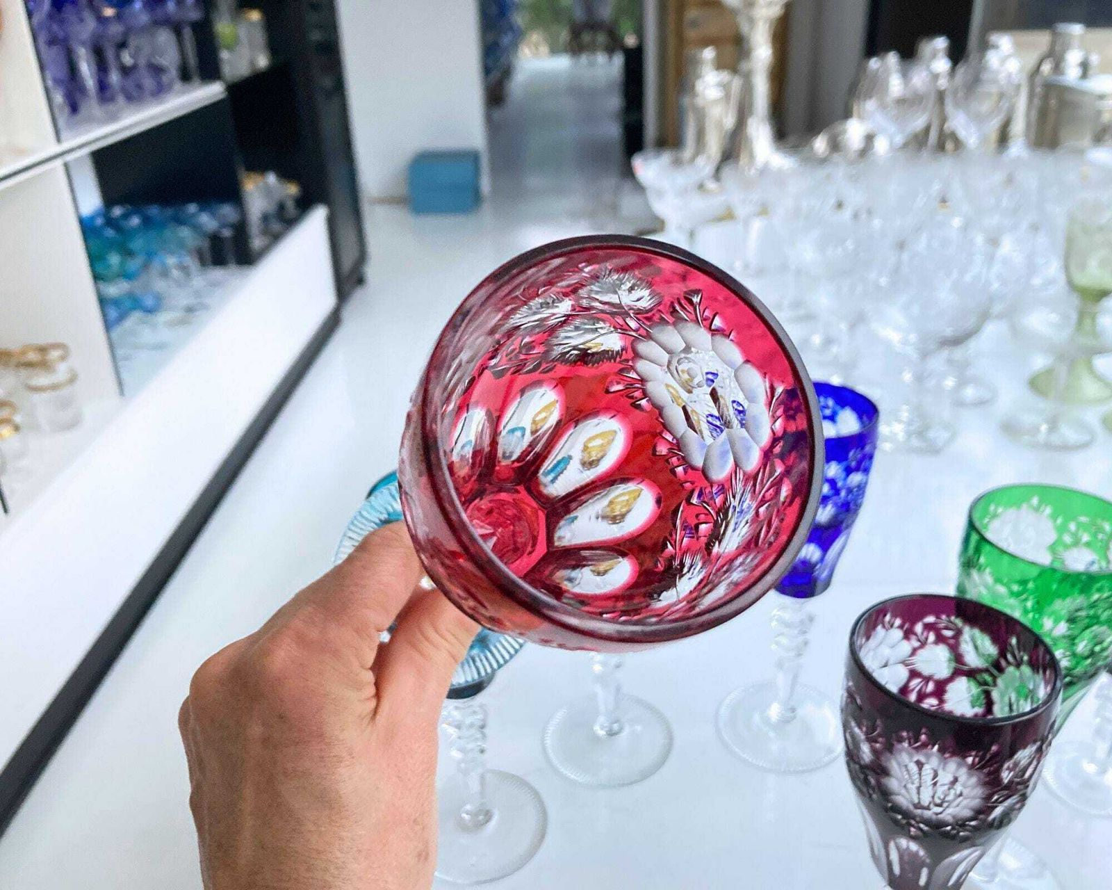 Kristallen Geslepen Champagneglazen | 6 Stuks | Meissen | Geschenken photo buy