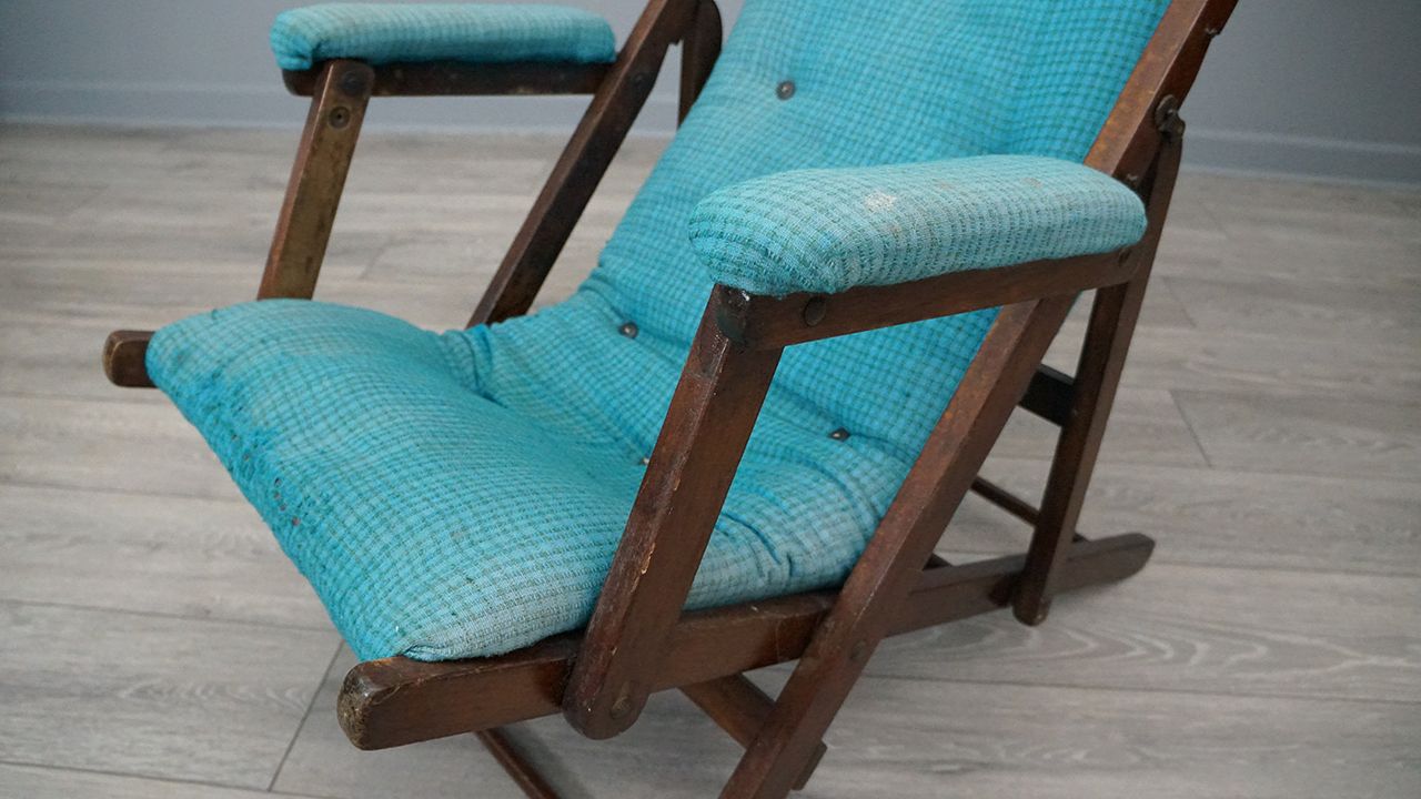 Edwardian Mahogany Steamer Chair photo for sale