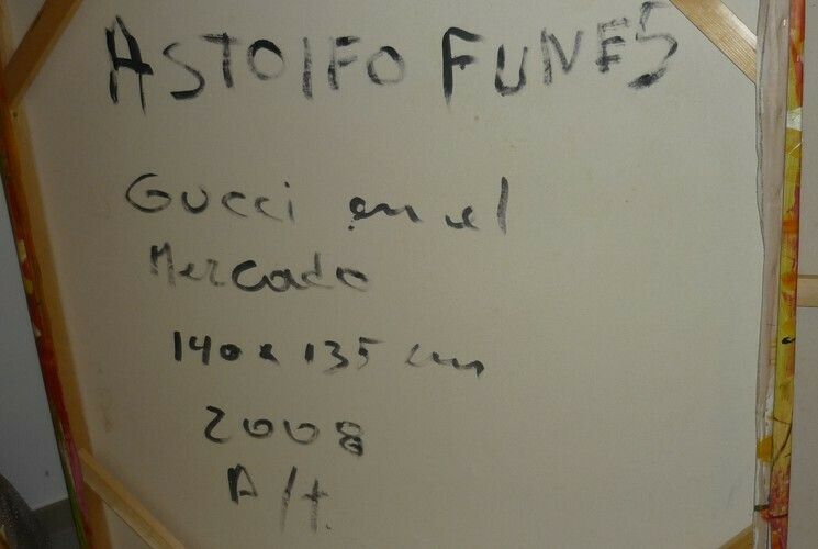 Gucci En El Mercado, 2008, By Astolfo Funes photo furniture