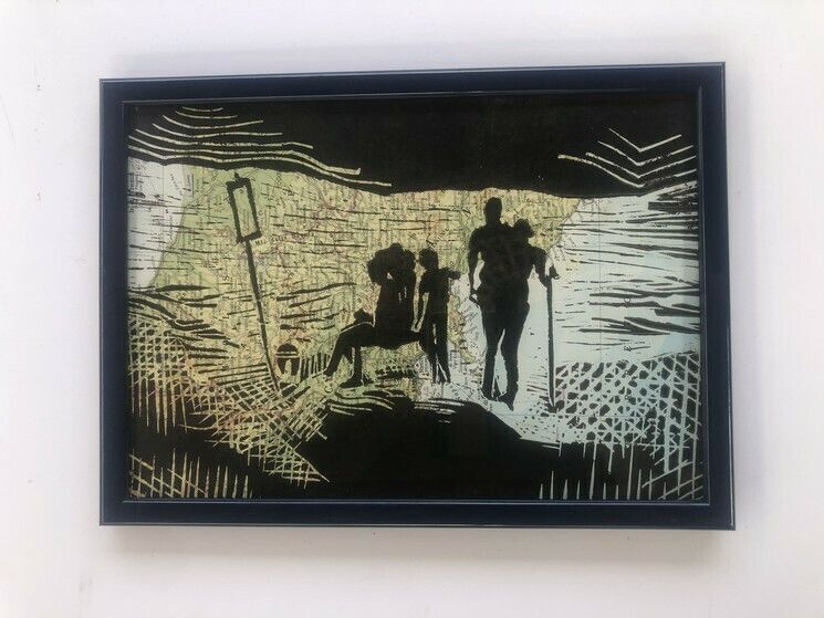 Geografie Del Nostro Tempo 3, By Dores Sacquegna photo Art