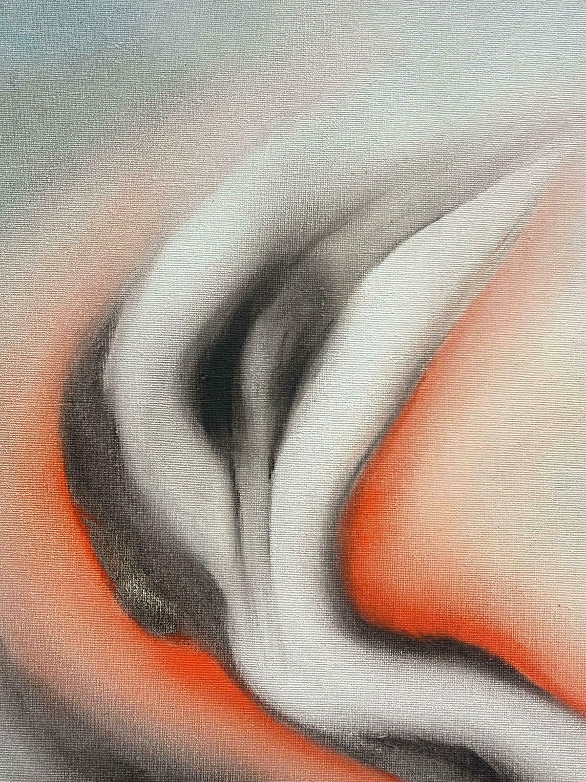 Jack Penouelfrench Surrealist Oil Painting Evolving Shapes And Movement photo Art