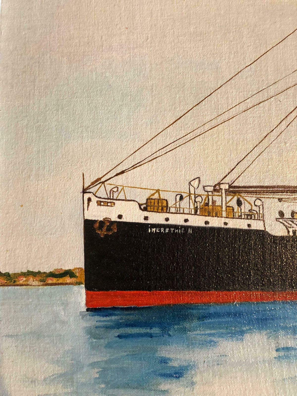 Louis Letoucheimerethie II, Signed Oil Paintingc. 1989 photo Art