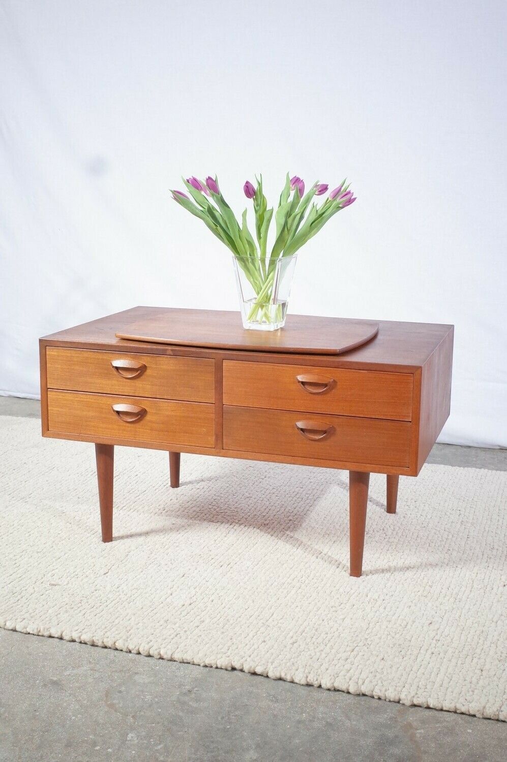 photo furniture Mid Century Chest Of Drawers By Kai Kristiansen Teak Vintage Mid Century