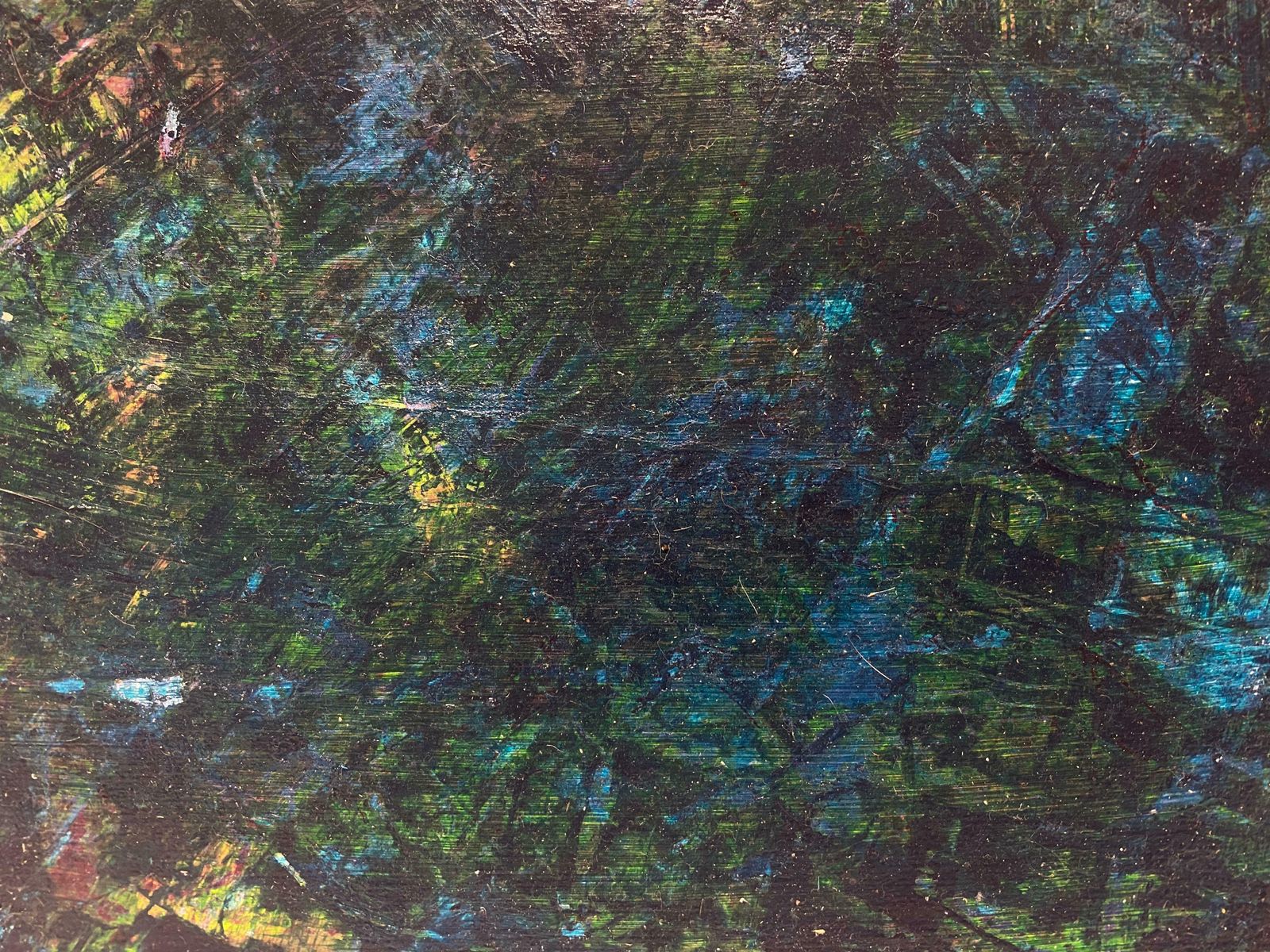 Sally Bradshawsally Bradshaw (B.1962) Contemporary Abstract British Painting   Blue And Greensc.2020
