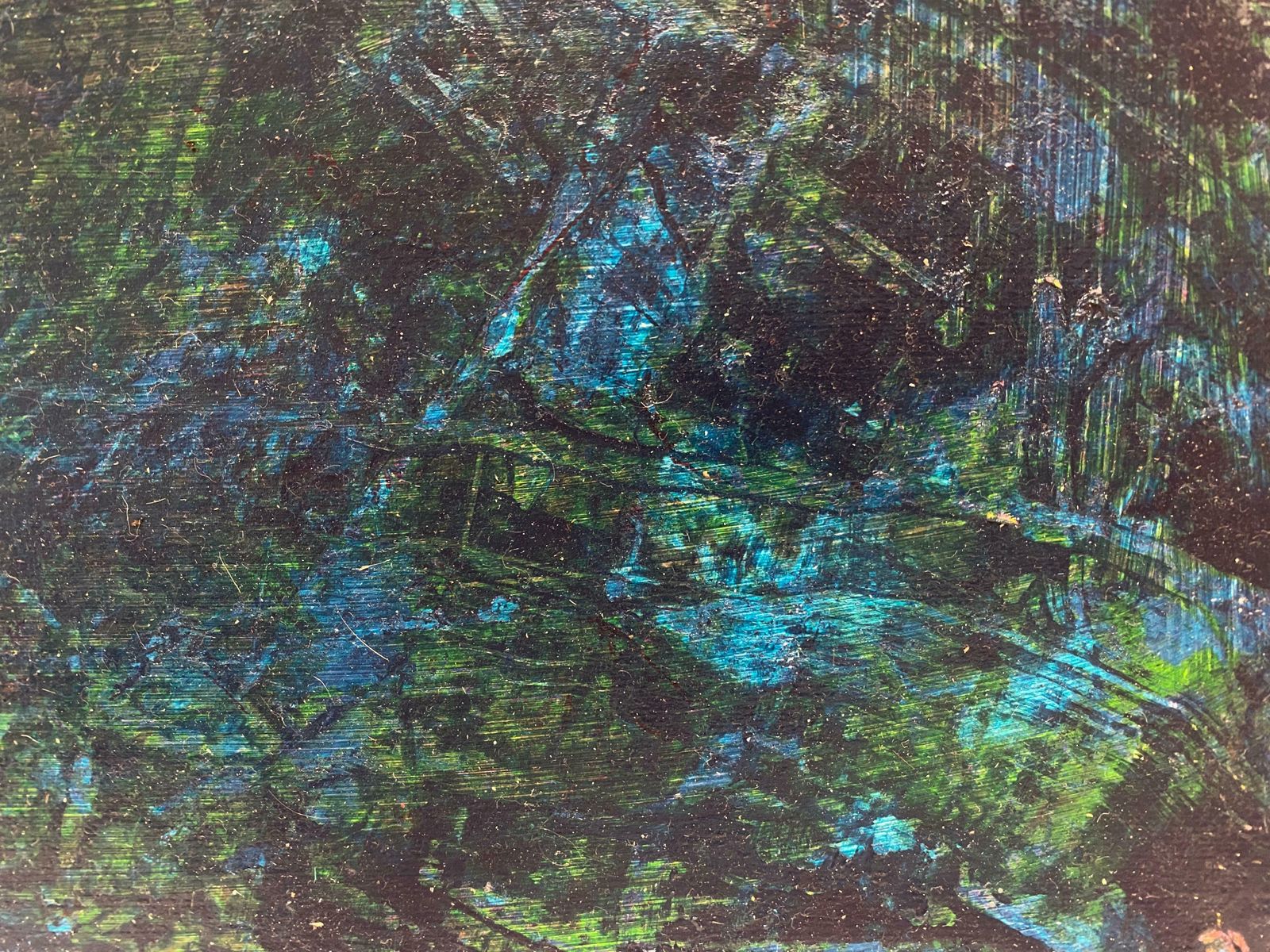 Sally Bradshawsally Bradshaw (B.1962) Contemporary Abstract British Painting   Blue And Greensc.2020 photo Art