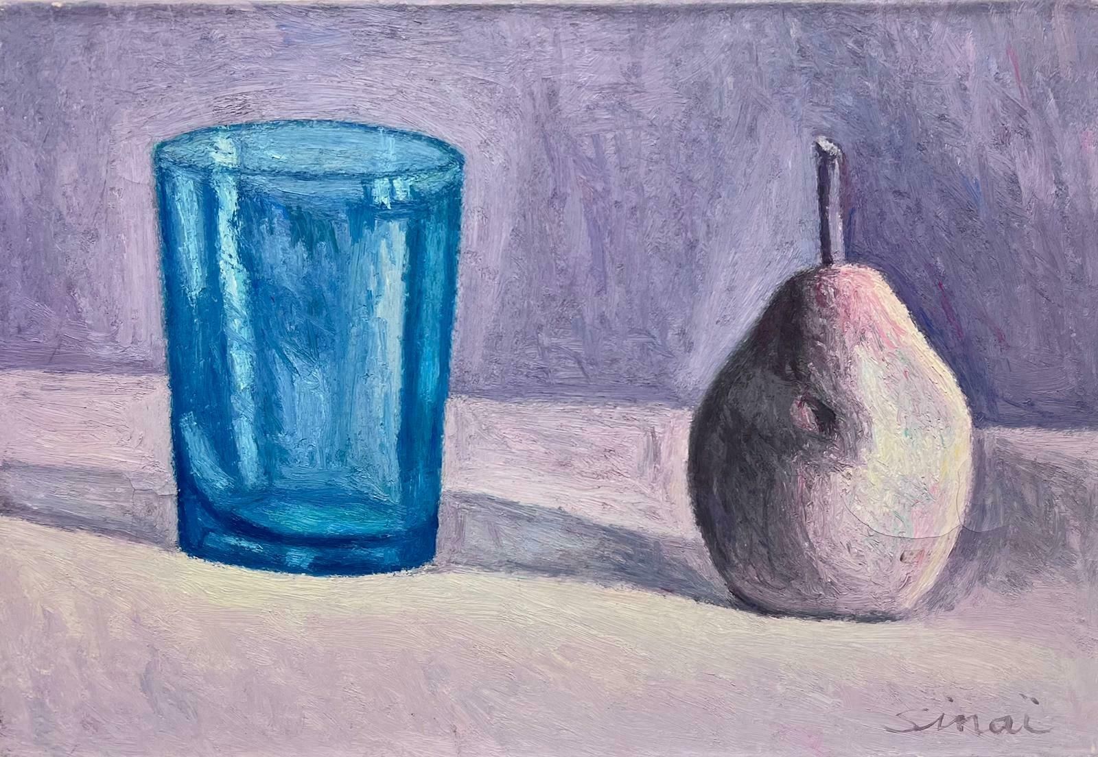 French Schoolfrench Post Impressionist Still Life Fruit & Glass Of Wine 20th Century photo Art