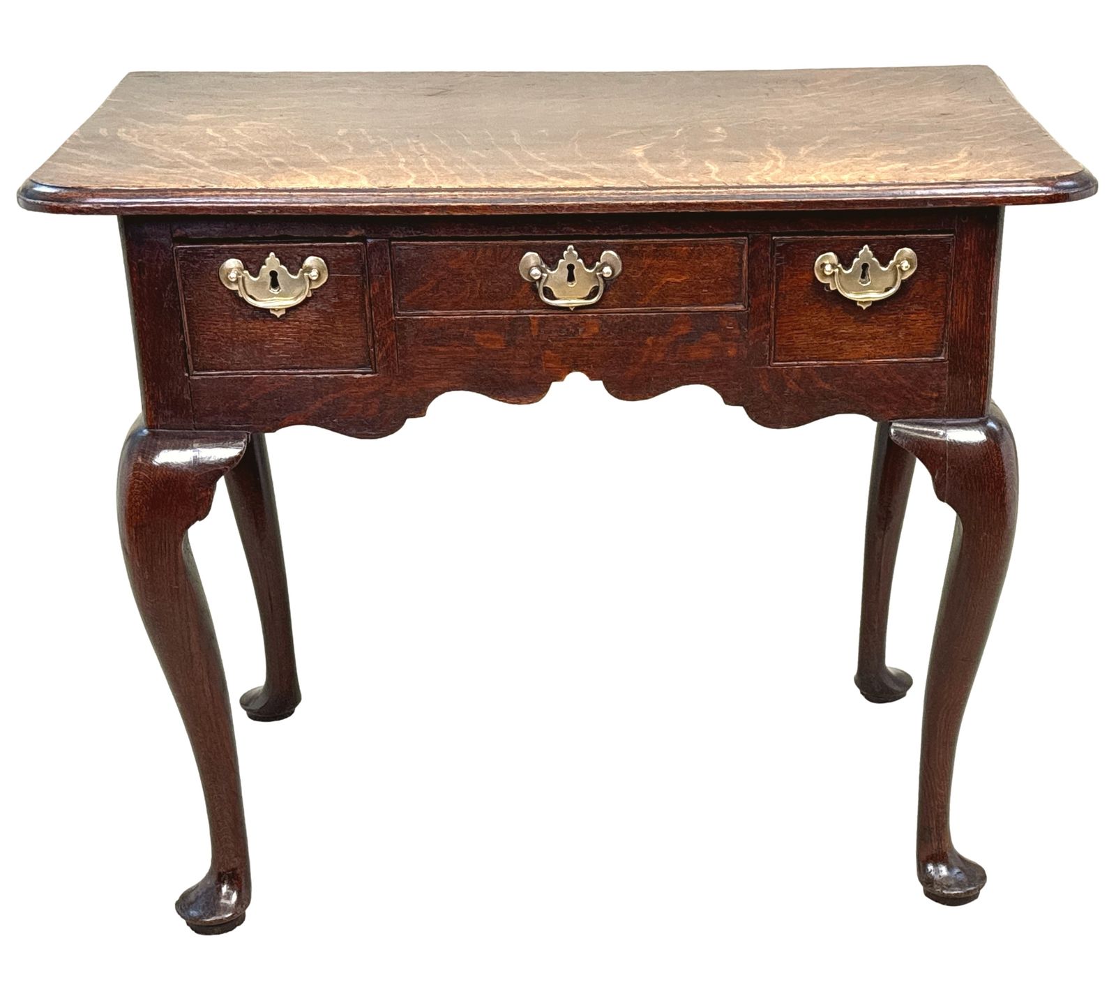 18th Century Georgian Oak Lowboy (England, Circa 1720) photo 2750.0