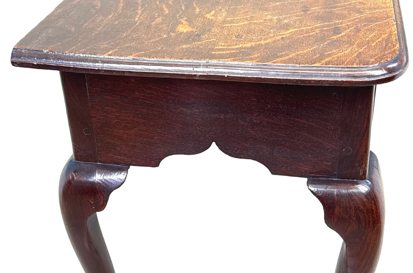 18th Century Georgian Oak Lowboy (England, Circa 1720) photo vinterior