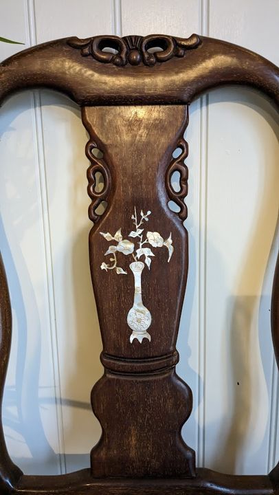 Queen Anne Style Wooden Dining Chair photo buy