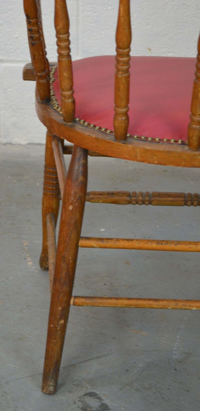 Early 20th Century Desk Chair, Upcycled photo Furniture
