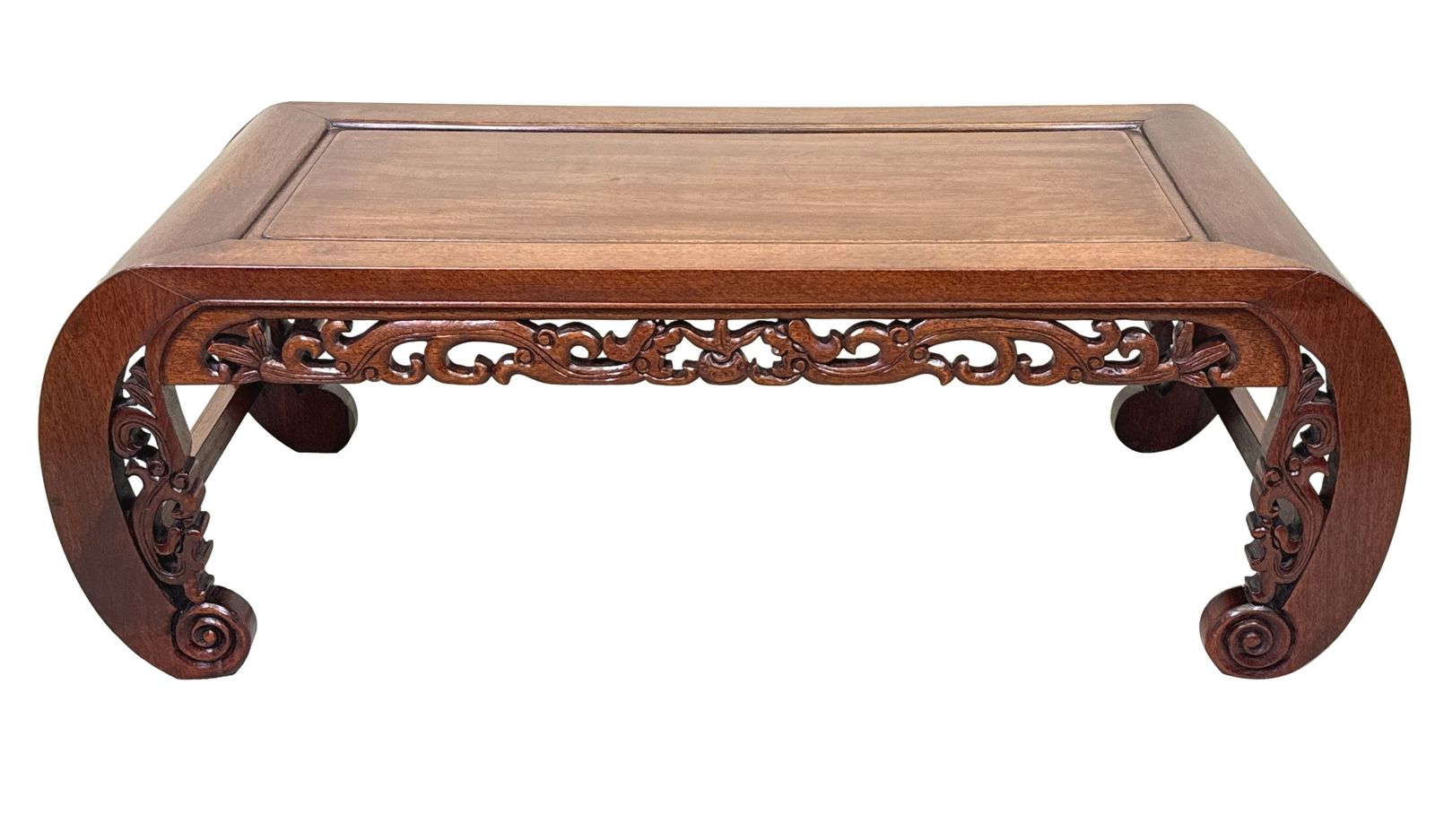 photo for sale 19th Century Oriental Hardwood Opium Coffee Table (China, Circa 1880)