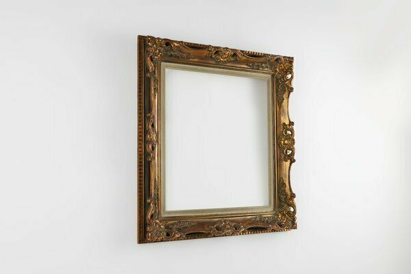 Gilded Wooden Painting Frame, Belgium, 1960s photo vinterior