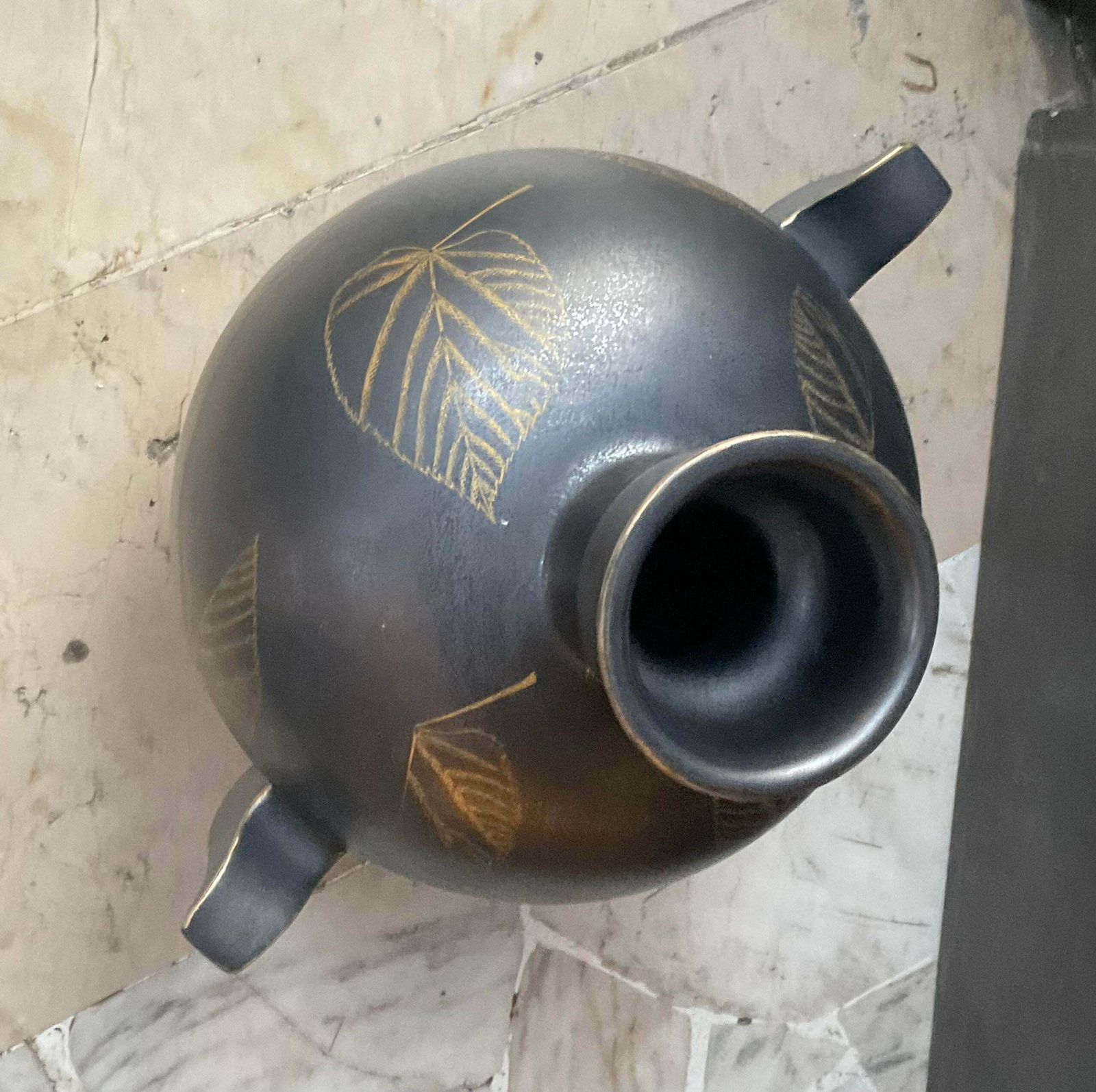 Guido Andlovitz   Vase Model Monza 46  Glazed Strong Earthenware    Italy 1930 photo Home Decor
