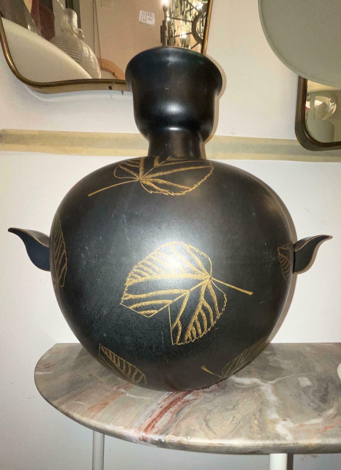 Guido Andlovitz   Vase Model Monza 46  Glazed Strong Earthenware    Italy 1930 photo vinterior