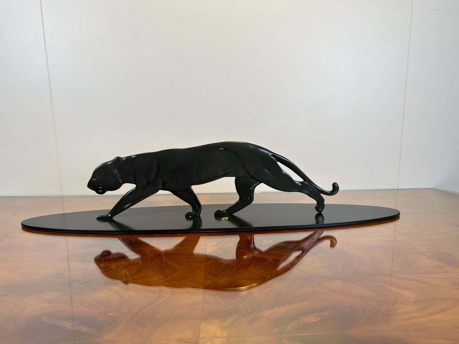 photo buy Art Deco Panther Sculpture, Solid Bronze, France Circa 1930