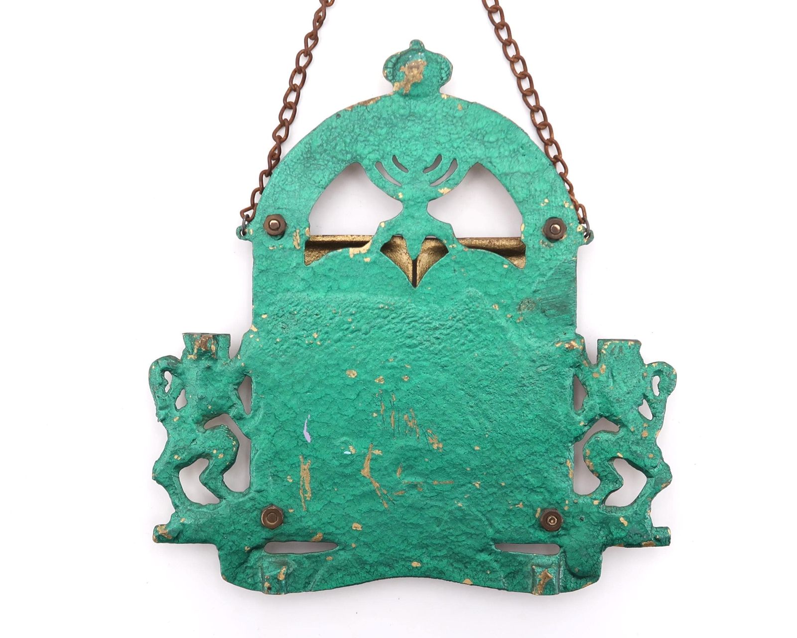 Judaica Brass Ten Commandments Stand, 1960s / Torah, Jerusalem, Judaic, Jewish, Entryway photo 165.0