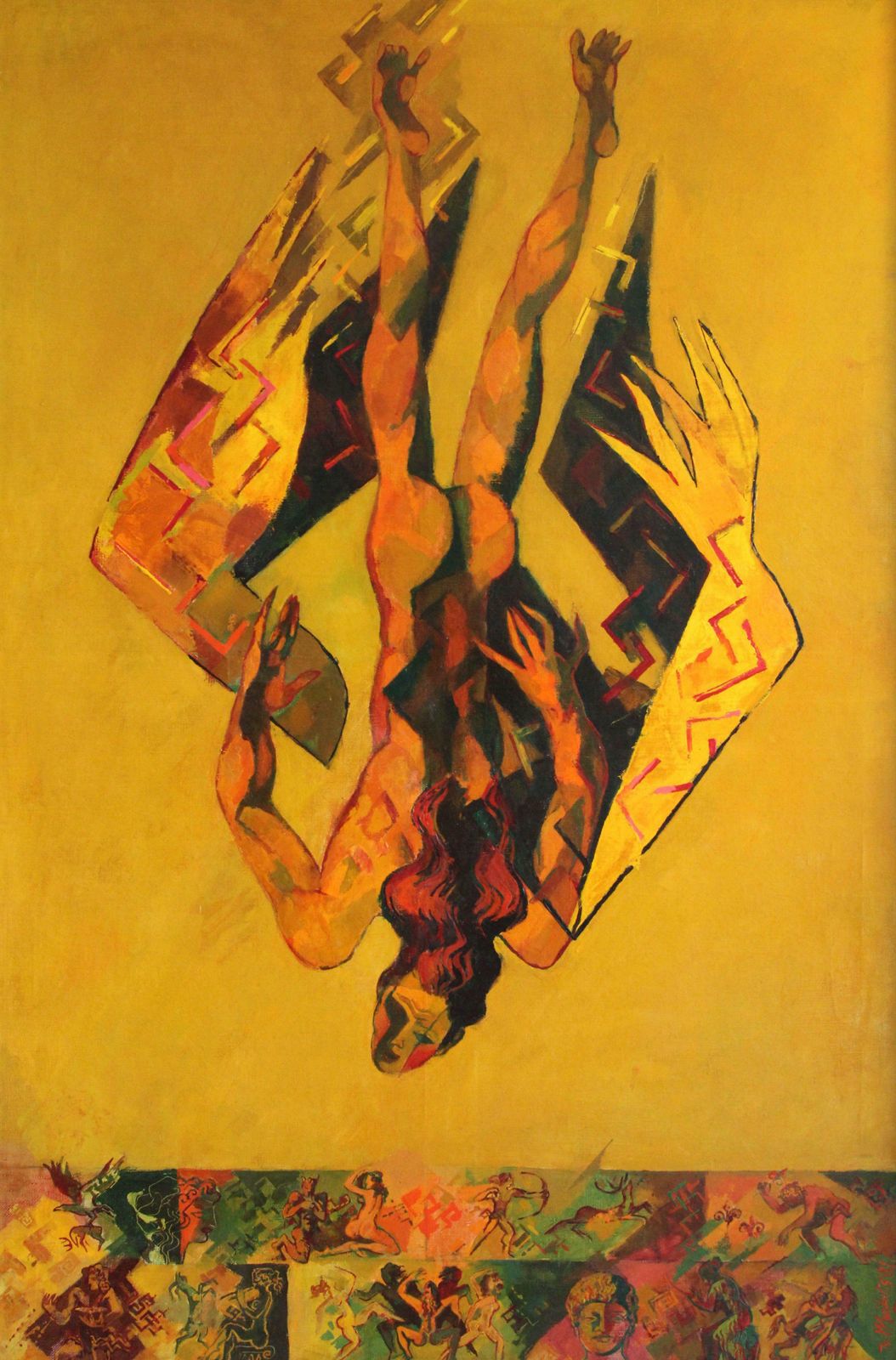 Ivars Muizulisicarus. 1981. Oil On Canvas, 100x150 Cm1981
