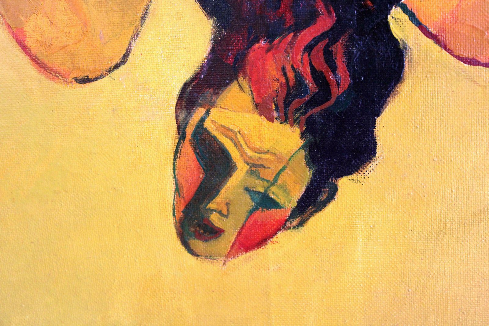 Ivars Muizulisicarus. 1981. Oil On Canvas, 100x150 Cm1981 photo vintage