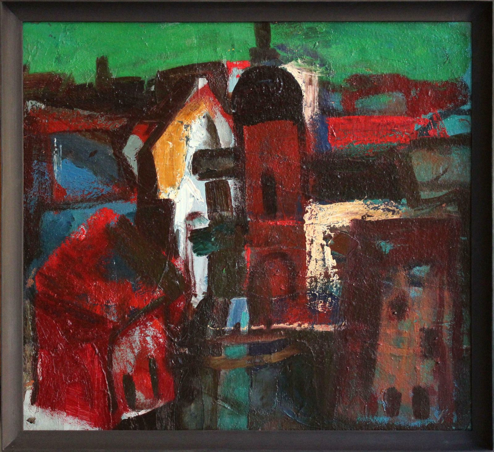 Aleksandr Rodin (1922 2001)by The River. Oil On Cardboard, 63x68 Cm photo furniture