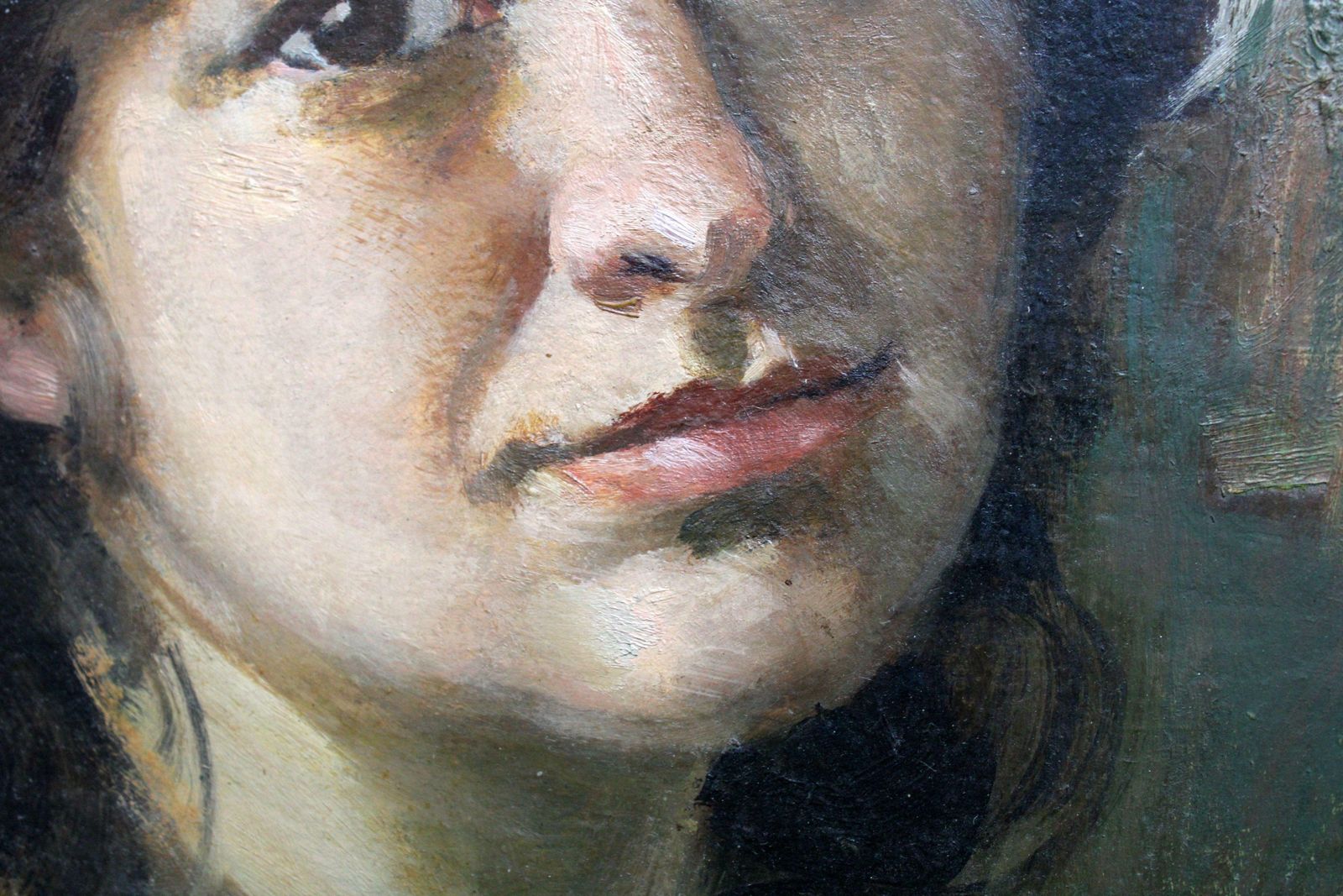 Alfejs Bromultsmara's Portrait. 1986, Oil On Cardboard, 35x30 Cm1986 photo vinterior