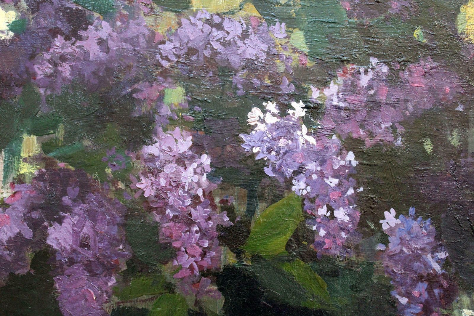 photo furniture Alfejs Bromults The Purple Song, 1960. Oil On Cardboard, 68 X 80 Cm1960