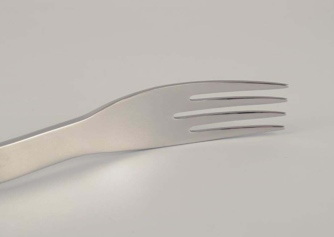 Gense, Sweden. Fish Cutlery For Six People. Stainless Steel. Late 20th C. photo vintage