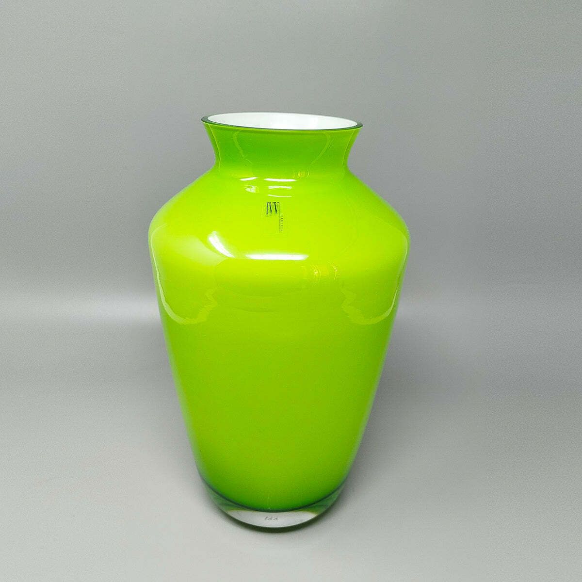 1970s Gorgeous Green Vase By Ind. Vetraria Valdarnese. Made In Italy photo furniture