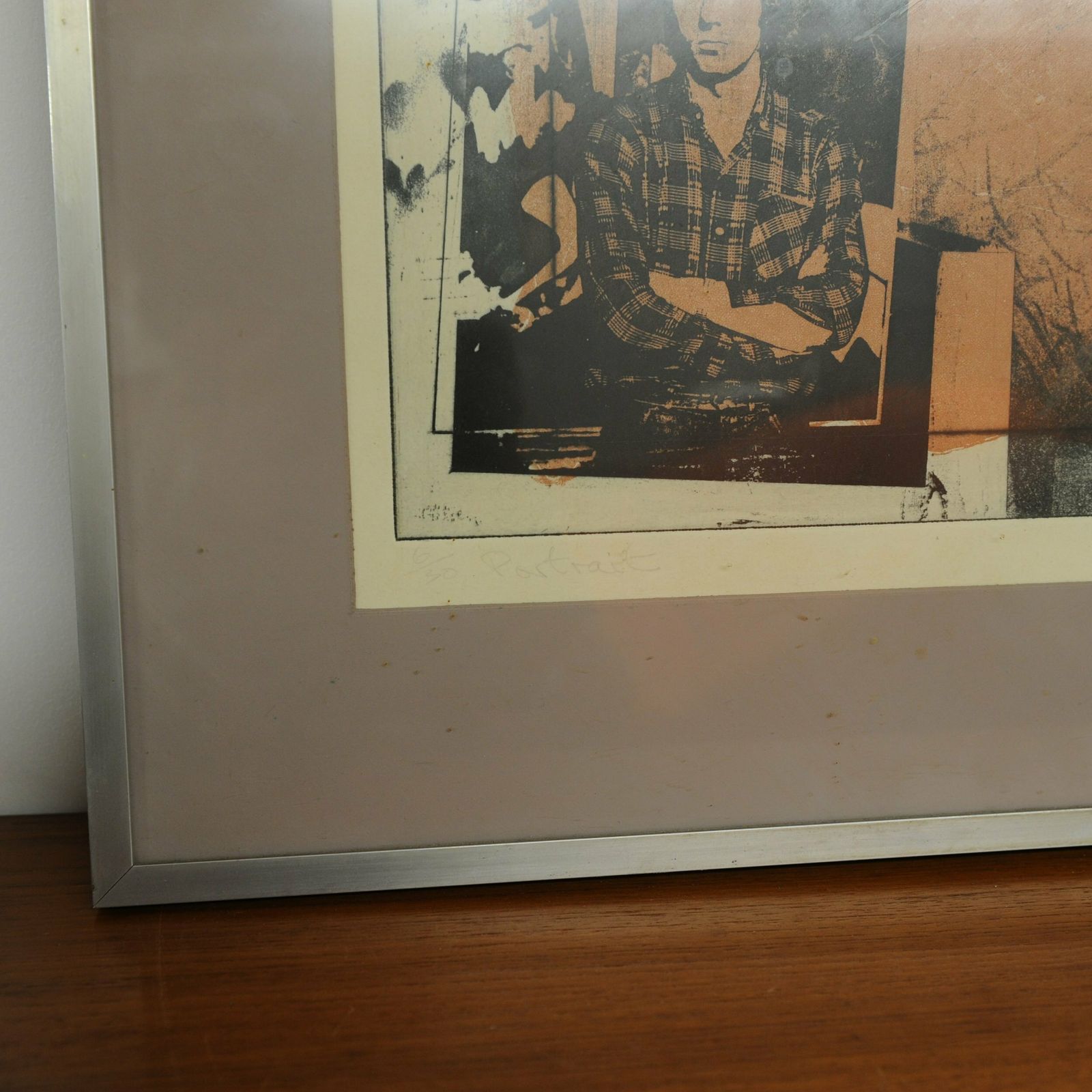 6/30 Portrait Made In Finland By Jean Tinelle, 1960s photo vinterior