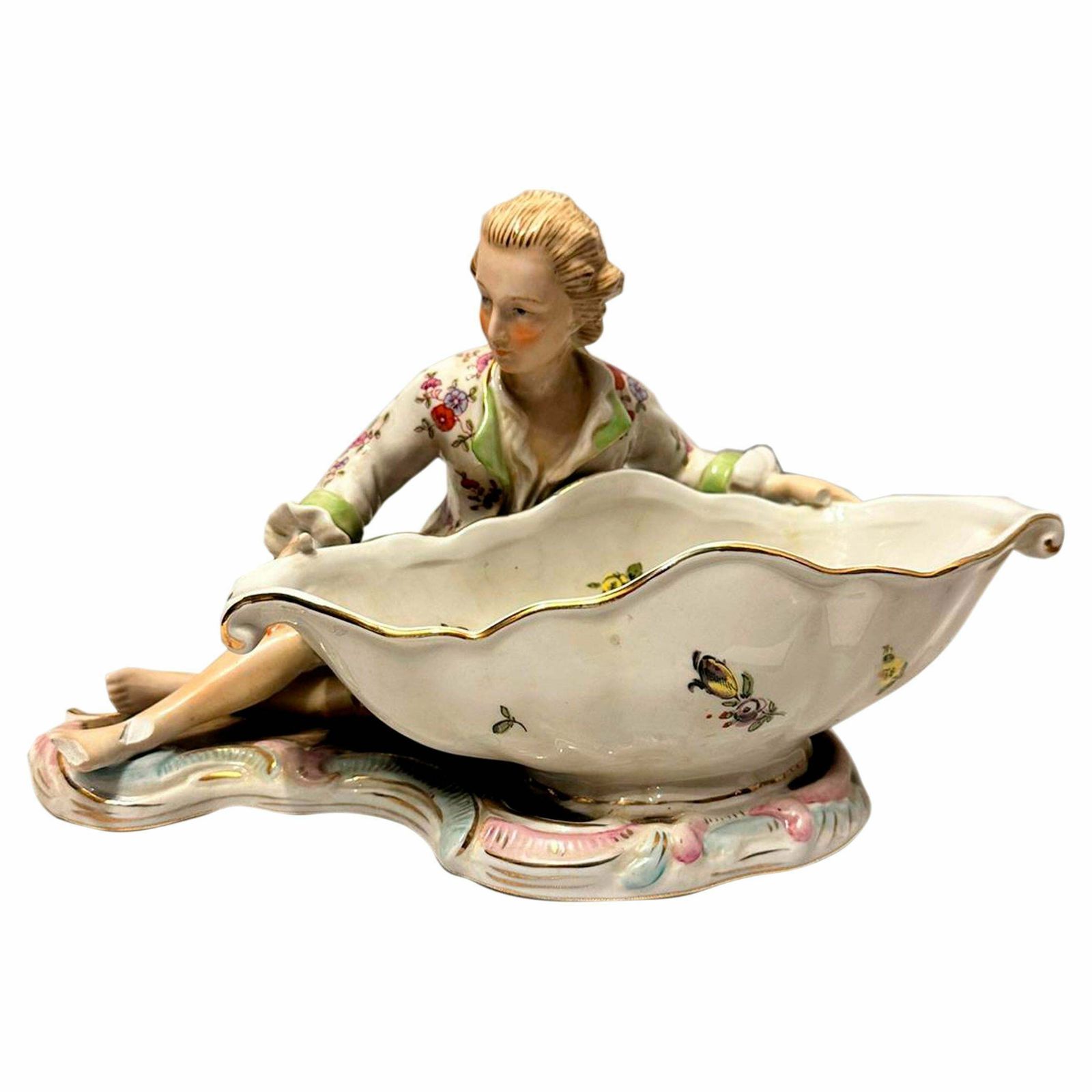 Rococo Porcelain Centerpiece By Maissen. Germany, 19th Century