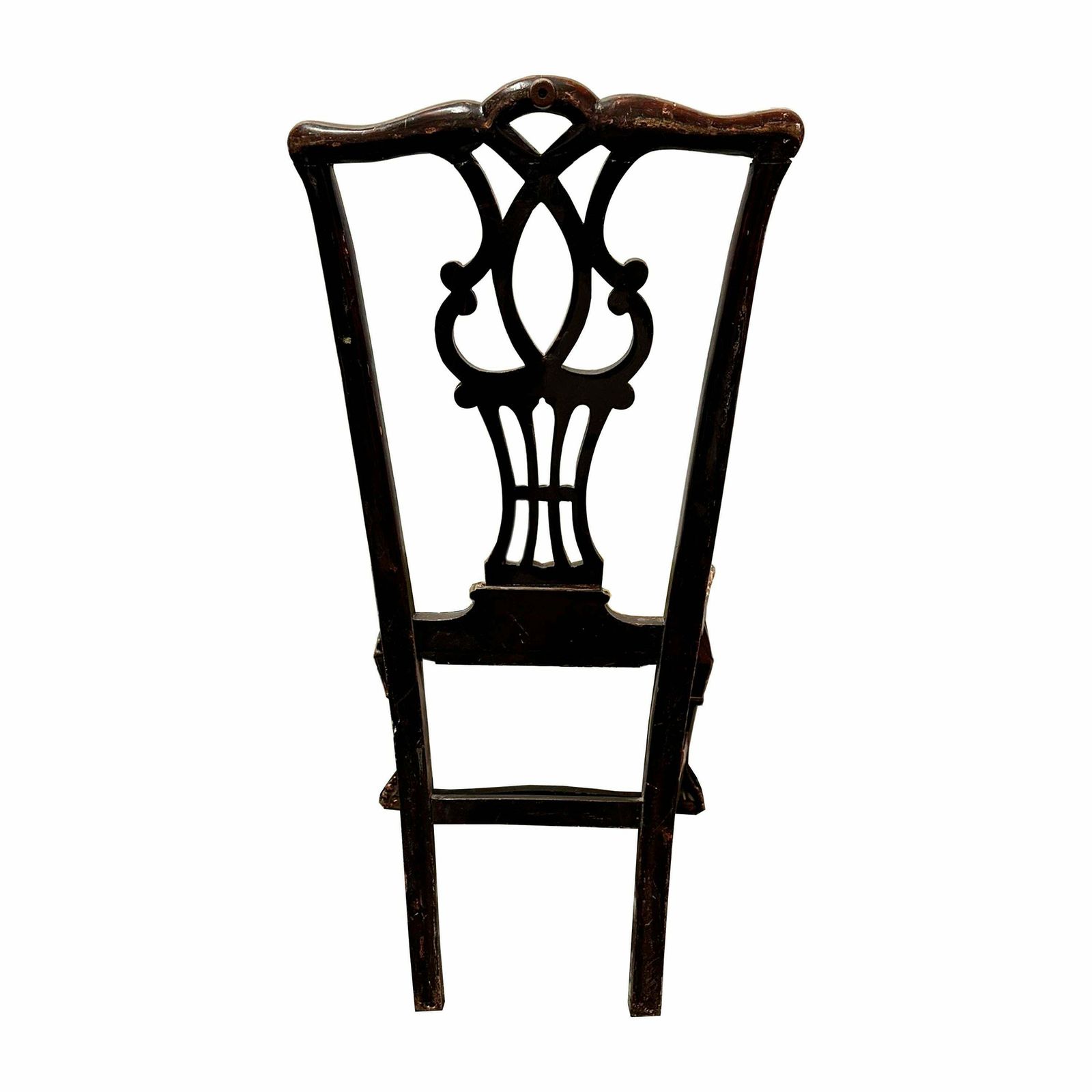 "Don Jose" Style Polychromed Chair, Portugal, 18th Century. photo vintage