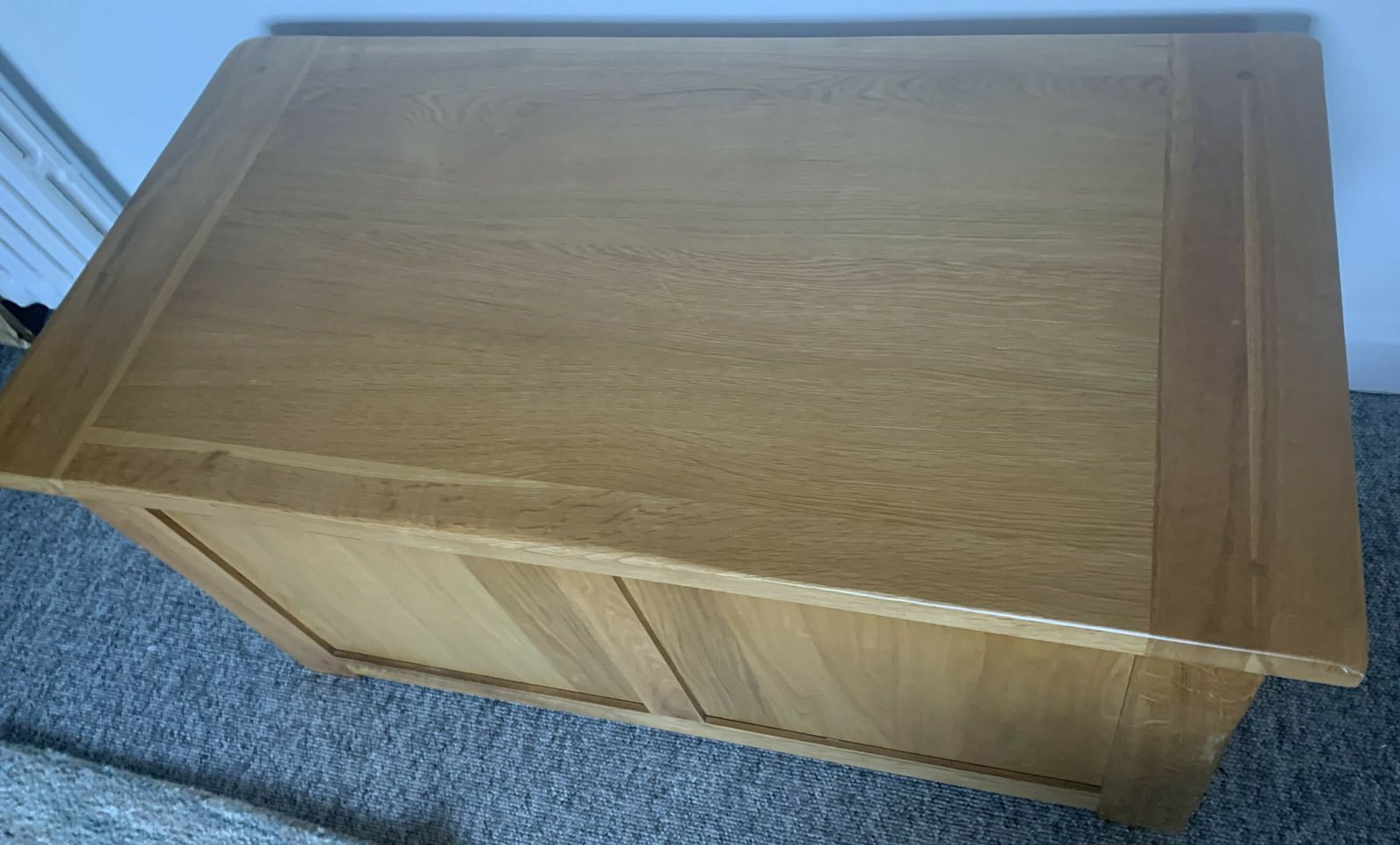 Oak Furniture Land Rustic Oak Storage. Paid £369.99 photo for sale