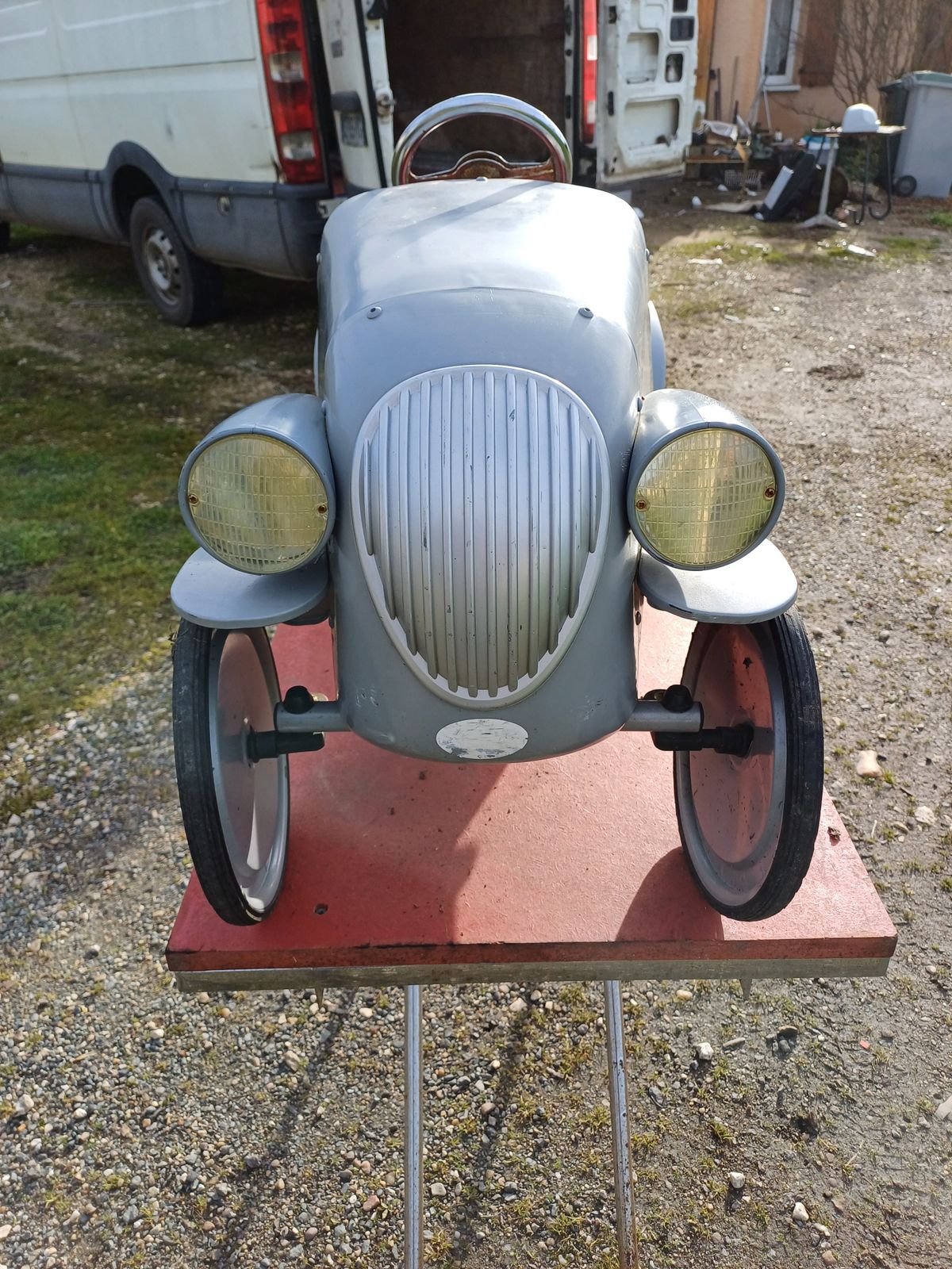 Metal Pedal Car photo Home Decor