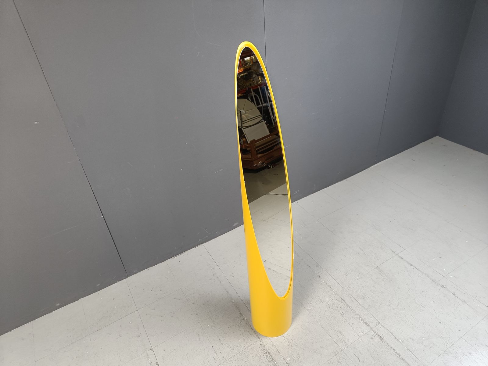 Unghia Mirror By Rodolfo Bonetto, Italy 1970s photo furniture