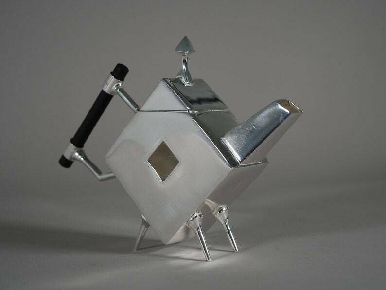 Christopher Dresser (1834 1904)   Silver Plated Teapot, Beautiful Design, Vintage, Gift, Decorative Object In The Kitchen