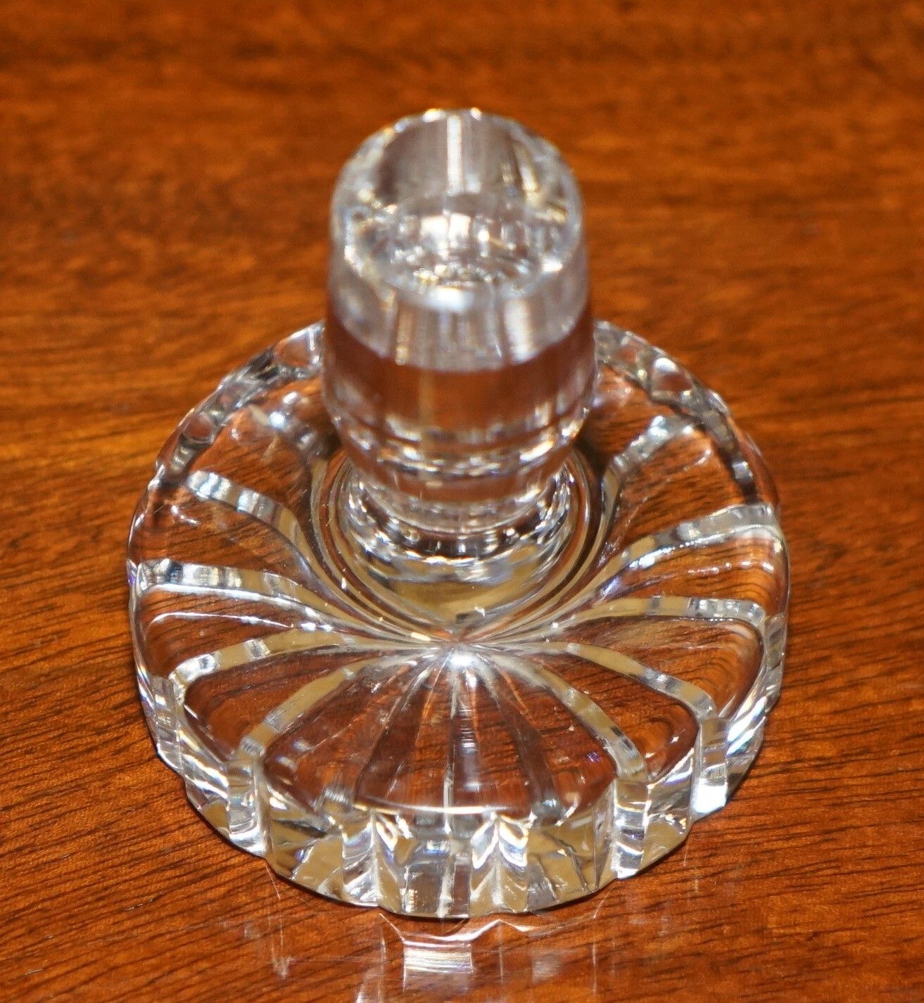 Fine 1978 Antique David Shaw Whisky Spirit Decanter With Sterling Silver Collar photo vinterior