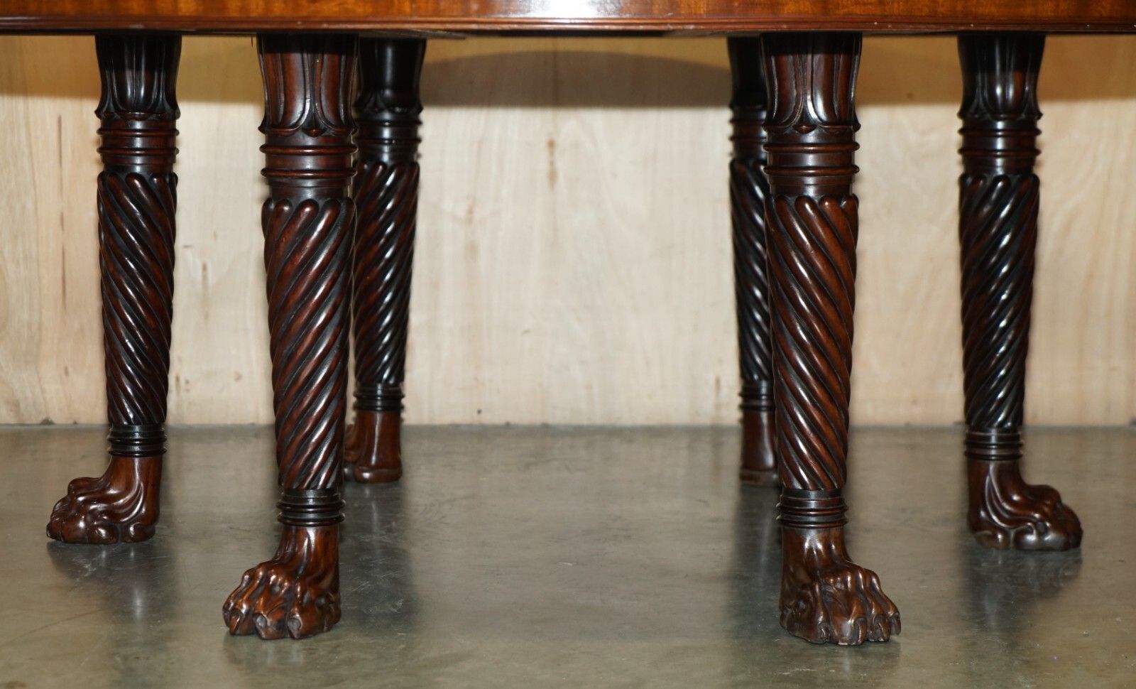 Huge 12 Person Antique Regency 1810 In The Manner Of Thomas Hope Dining Table photo for sale